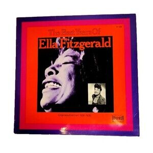 The Best Years Of Ella Fitzgerald Vinyl Record H620 Top Classic Historia Germany